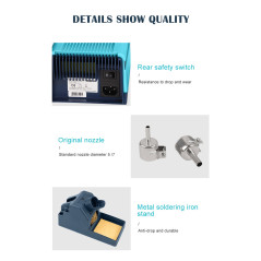 Bakon BK881 SMD hetelucht- en soldeerstation | Soldeerbout-shop.nl