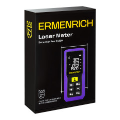 Ermenrich PRO GM60 Laserafstandsmeter 60m (paars) | Soldeerbout-shop.nl