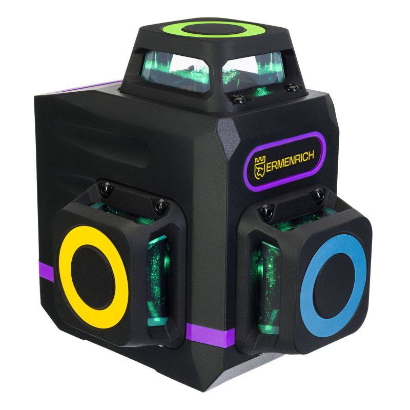 Ermenrich PRO LV60 3-lijns Laserwaterpas Ermenrich PRO LV60 3-lijns Laserwaterpas