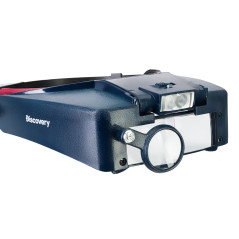 Discovery Crafts DHD20 Vergrootglas met hoofdband en verlichting | Soldeerbout-shop.nl