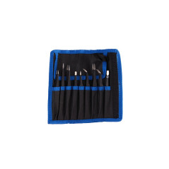 GEKO G02709 Pincettenset 9-delig | Soldeerbout-shop.nl
