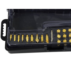 GEKO G20050 houtbrandpen met extra brandpunten 23-delig