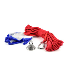 GEKO G02425 Neodymium magneetvisset tot 50kg | Soldeerbout-shop.nl