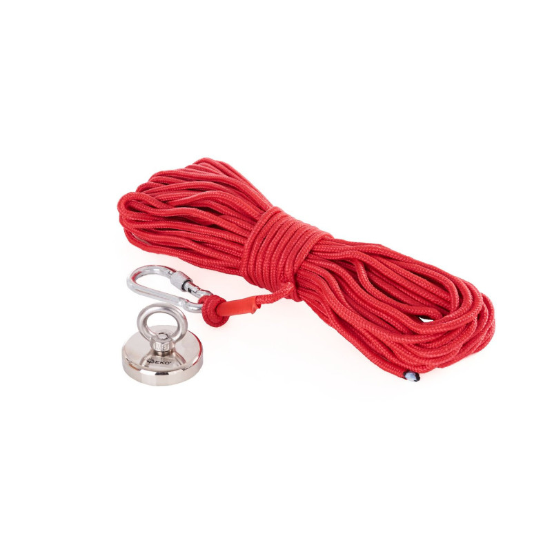 GEKO G02426 Neodymium magneetvisset tot 85kg GEKO G02426 Neodymium magneetvisset tot 85kg