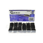 GEKO G02925 krimpkous assortiment 196-delig zwart GEKO G02925 krimpkous assortiment 196-delig zwart