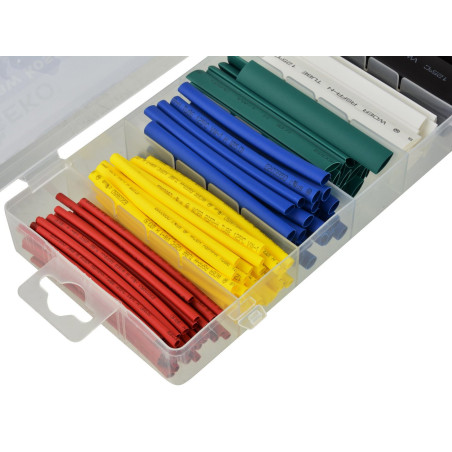 GEKO G02813 krimpkous assortiment 128-delig kleuren