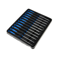 GEKO G02707 Mini-schroevendraaierset 12-delig  | Soldeerbout-shop.nl