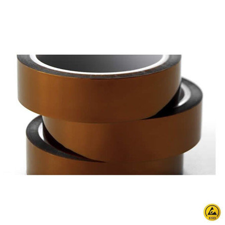 Kapton Polyimide ESD Tape 19mm 33m | Soldeerbout-shop.nl