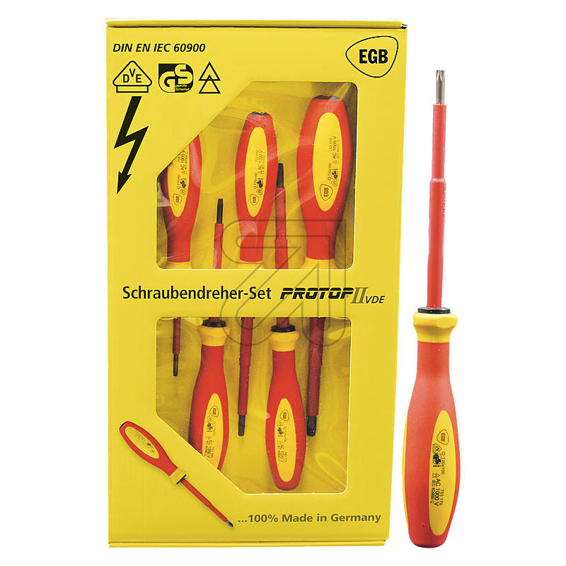EGB PROTOPII VDE Torx-schroevendraaierset 5-delig