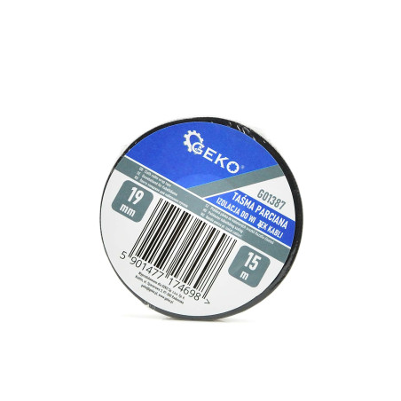 GEKO G01387 Textiel isolatietape 19mm x 15m