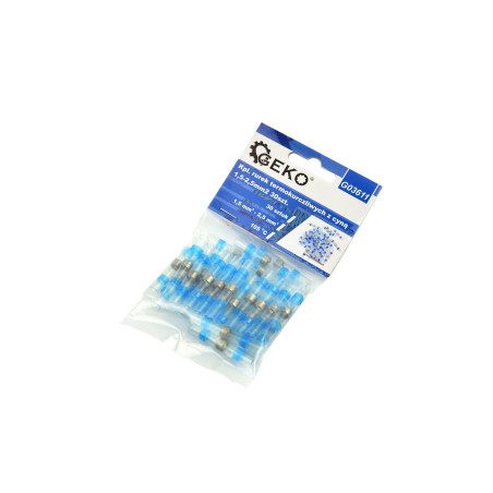 GEKO G03611 Soldeerhulzen blauw 1,5-2,5mm² (30 stuks) | Soldeerbout-shop.nl