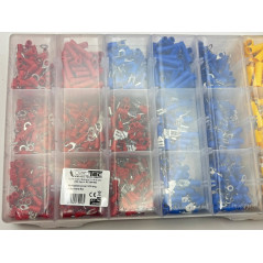 Chilitec 22926 AMP-kabelschoenen assortiment 1200-delig | Soldeerbout-shop.nl