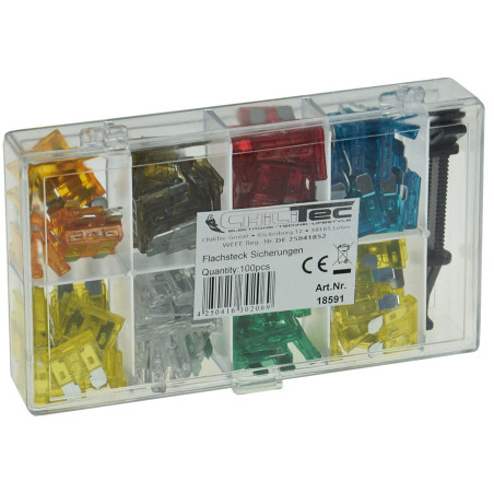 Chilitec 18591 Autozekeringenassortiment 100-delig