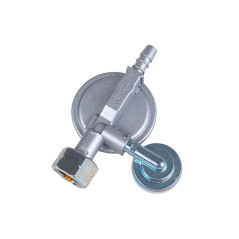 GEKO G80548 Gasdrukregelaar 37mBar met niveaumeter | Soldeerbout-shop.nl