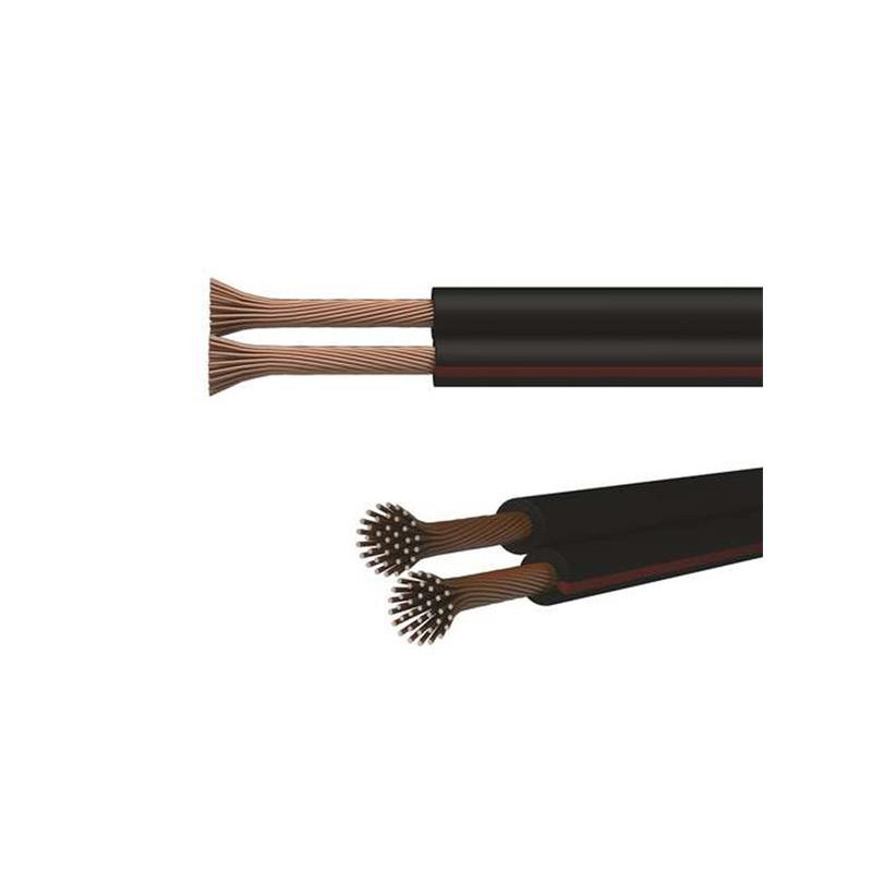 EMOS S8253 ECO 2x0.50mm² rood zwart snoer per meter
