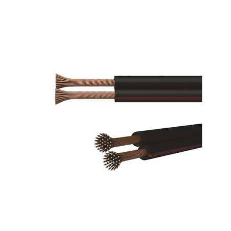 EMOS S8283 ECO 2x1mm² rood zwart snoer per meter | Soldeerbout-shop.nl