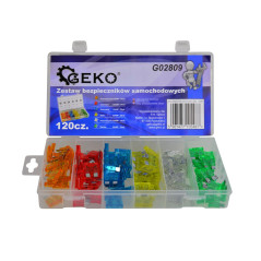 GEKO G02809 Autozekeringenassortiment 120-delig | Soldeerbout-shop.nl