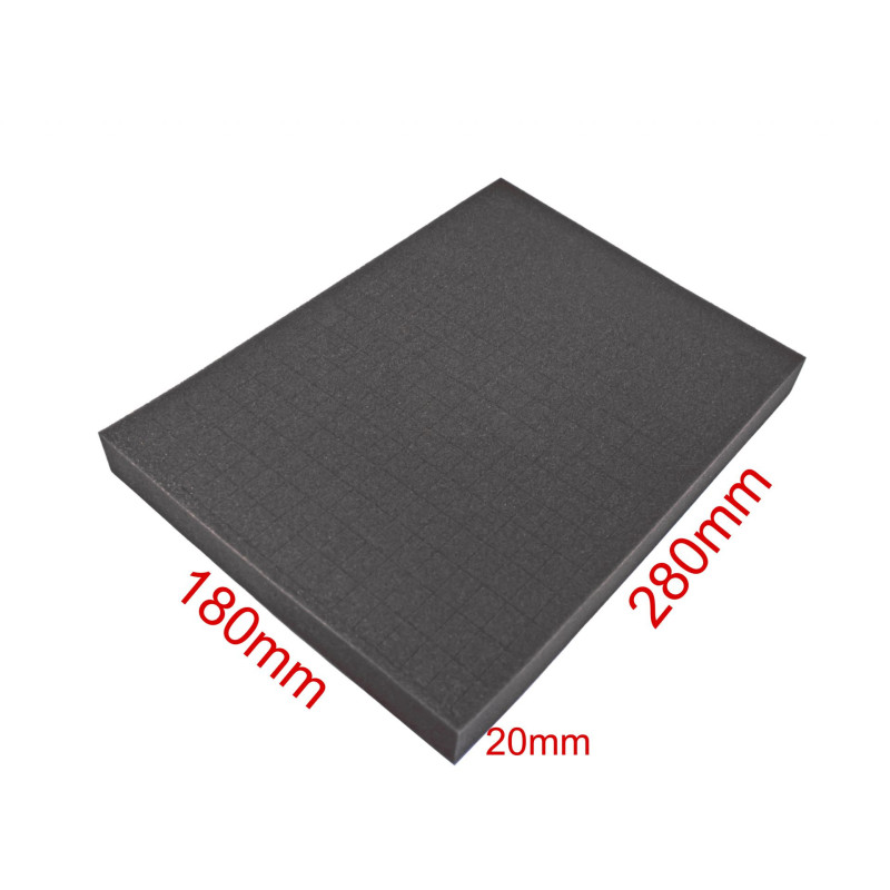 PeakTech 7255S Plukschuim 280 x 180 x 20mm