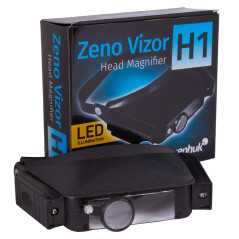 Levenhuk Zeno Vizor H1 Vergrootglas met hoofdband en verlichting | Soldeerbout-shop.nl