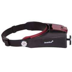 Levenhuk Zeno Vizor H2 Vergrootglas met hoofdband en verlichting | Soldeerbout-shop.nl