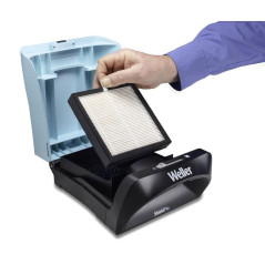 Weller Zero Smog Shield Pro Black edition soldeerdampafzuiging | Soldeerbout-shop.nl