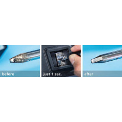 Weller WATC100F Soldeerpuntreiniger met vezelborstels | Soldeerbout-shop.nl