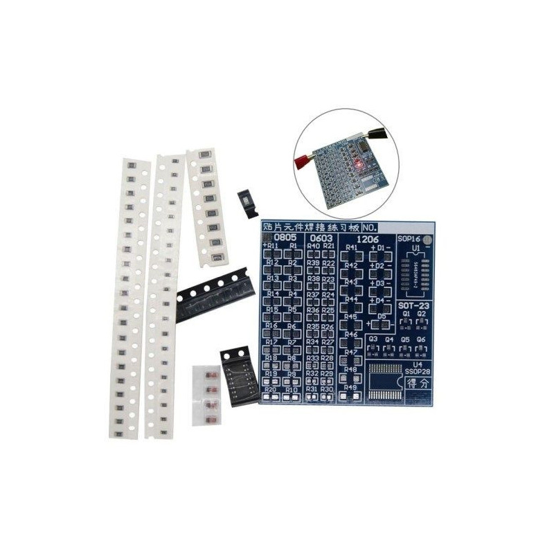 Soldeerbout-shop SMD Soldeer leerpakket