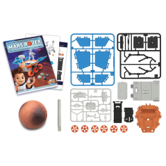 Buki Mars Rover zonne-energie bouwpakket | Soldeerbout-shop.nl