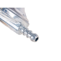 GEKO G80544 Gasdrukregelaar 37mBar haaks met gasslang 2m | Soldeerbout-shop.nl