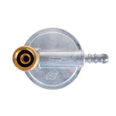 GEKO G80544 Gasdrukregelaar 37mBar haaks met gasslang 2m | Soldeerbout-shop.nl