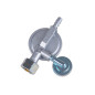 GEKO G80545 Gasdrukregelaar 37mBar met niveaumeter en gasslang 2m