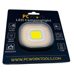PCWork PCW12J LED-lamp met powerbank 450lumen | Soldeerbout-shop.nl