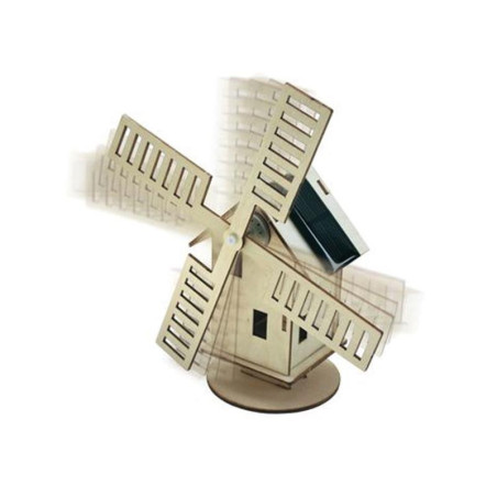 SOL-expert SWM Watermolen op zonne-energie bouwpakket | Soldeerbout-shop.nl