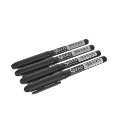 GEKO G29020 Fine point marker zwart | Soldeerbout-shop.nl