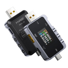Fnirsi FNAC-28 USB-A en USB-C tester en meter