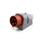 McPower CEE wandcontactdoos 16A 5-polig male