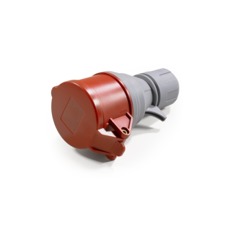 McPower CEE contrastekker 16A 5-polig female | Soldeerbout-shop.nl