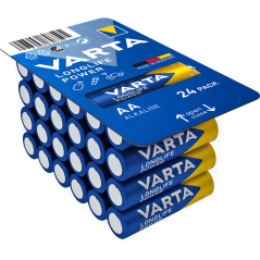 Varta Longlife Power AA Alkaline batterijen (24stuks) | Soldeerbout-shop.nl