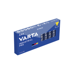 Varta Industrial Pro AAA Alkaline batterijen (10stuks) | Soldeerbout-shop.nl