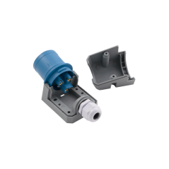 McPower CEE 230V wandcontactdoos 16A 3-polig male | Soldeerbout-shop.nl