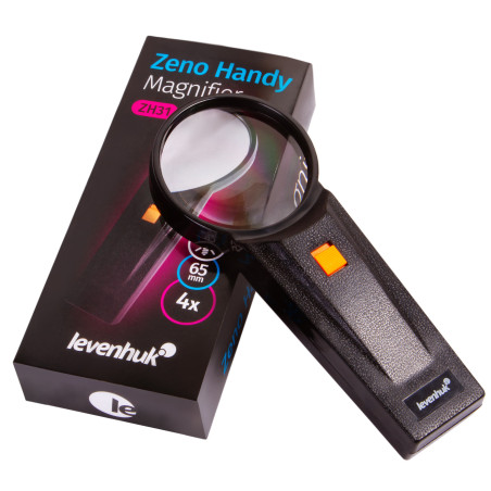 Levenhuk Zeno Handy ZH31 Vergrootglas met lamp 65mm