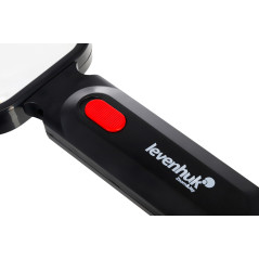 Levenhuk Zeno Read ZR10 Vergrootglas met LED's 80x80mm | Soldeerbout-shop.nl