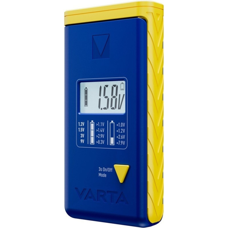 Varta LCD Battery Tester Digitale batterijentester Varta LCD Battery Tester Digitale batterijentester