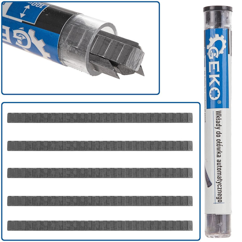 GEKO G29003A Timmermanspotlood vulling (5 stuks) GEKO G29003A Timmermanspotlood vulling (5 stuks)