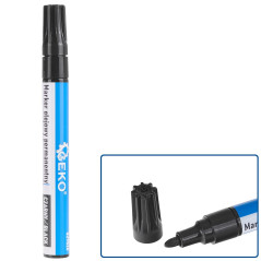 GEKO G29026 Permanent olie-marker zwart | Soldeerbout-shop.nl