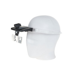 GEKO G03219 Vergrootglas met hoofdband en verlichting | Soldeerbout-shop.nl