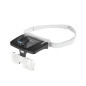GEKO G03219 Vergrootglas met hoofdband en verlichting