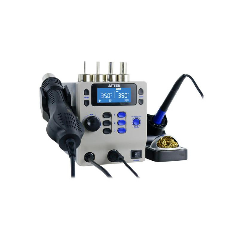 ATTEN ST-8802 SMD hetelucht- en soldeerstation ATTEN ST-8802 SMD hetelucht- en soldeerstation
