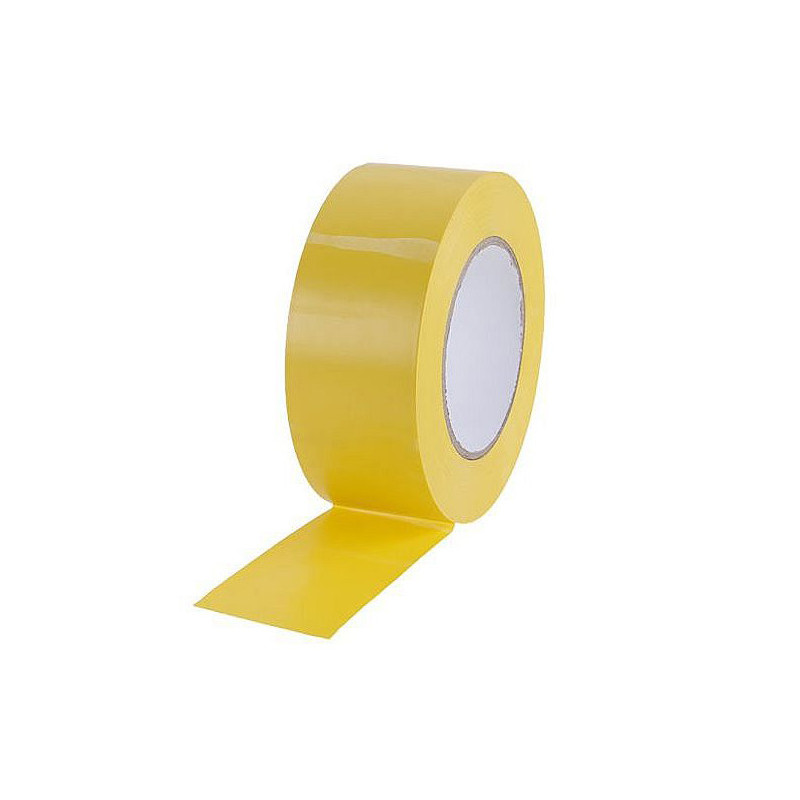 TES 38949 Markeertape 50mm x 50m geel