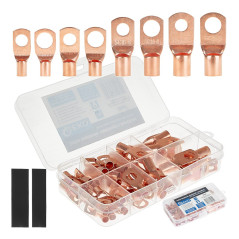 GEKO G03621 Perskabelschoenassortiment 140-delig 6 tot 25mm² | Soldeerbout-shop.nl